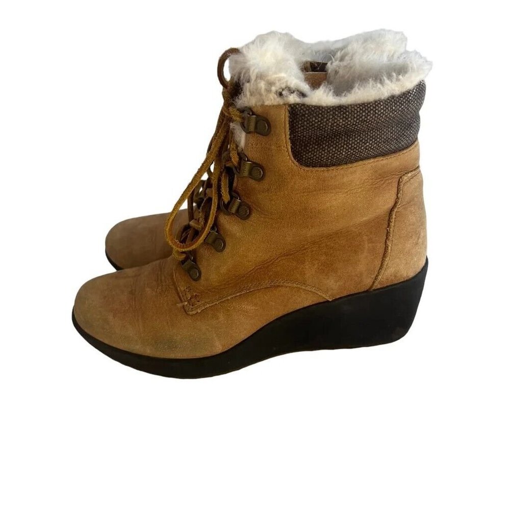 Sperry Women's Size 6 Luca Peak Tan WATERPROOF Leather Ankle Boots‎ STS97172 - Picture 5 of 12